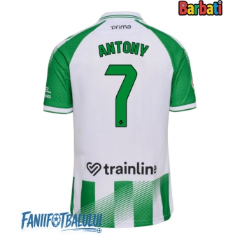 Real Betis Antony #7 Tricou Fotbal Replică 2026-27 Barbati Acasa